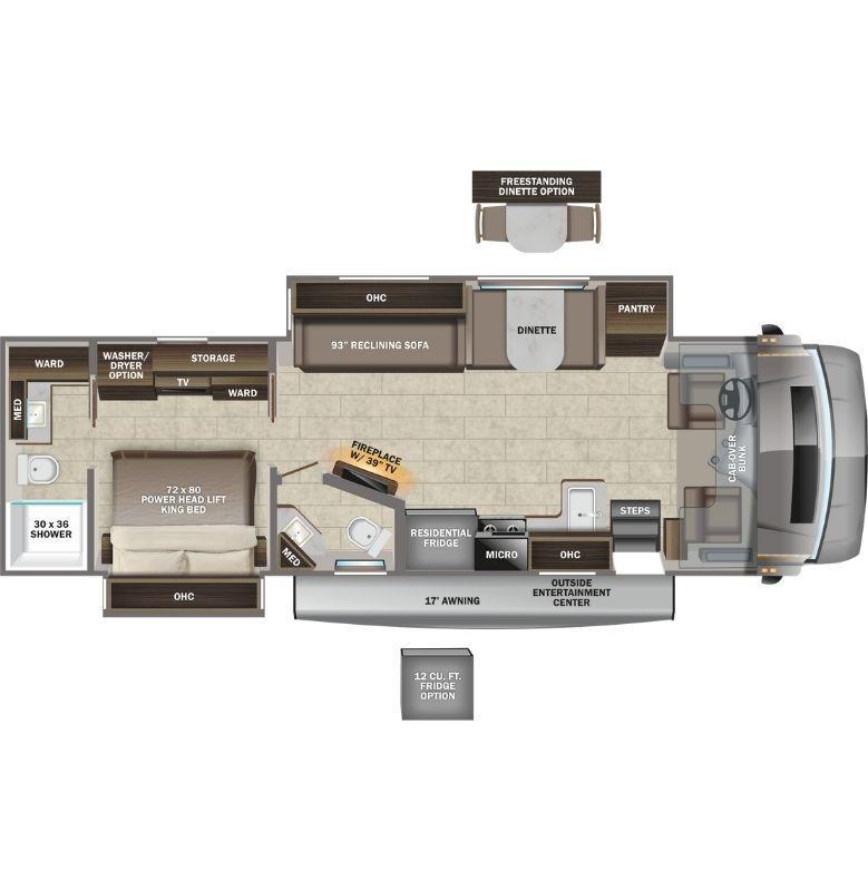 Entegra Accolade 37K Class C Motorcoach