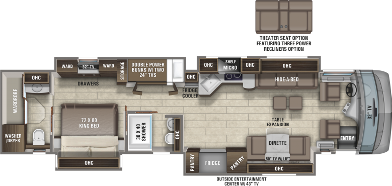 Entegra Anthem 44R Class A Diesel Motorhome