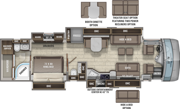 Entegra Aspire 40P Class A Motorhome