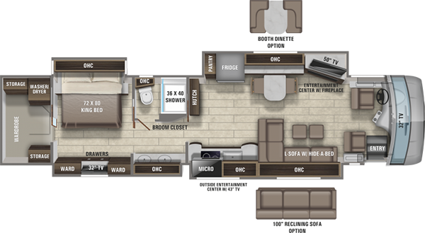 Entegra Aspire 44Z Class A Diesel Motorhome