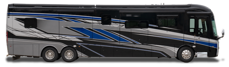 Entegra Aspire Ultrasonic Blue Class A Motorhome