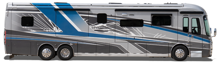 Entegra Cornerstone Sapphire Blue Class A Motorhome