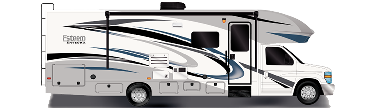 Entegra Esteem Partial Paint Class C Motorhome