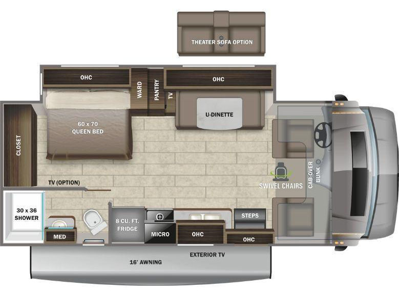 Entegra Odyssey 24B Class C Motorhome