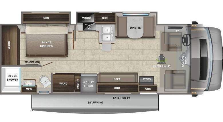 Entegra Odyssey 27U Class C Motorhome