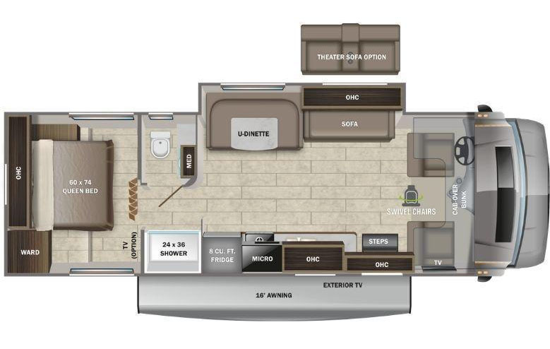 Entegra Odyssey 29K Class C Motorhome