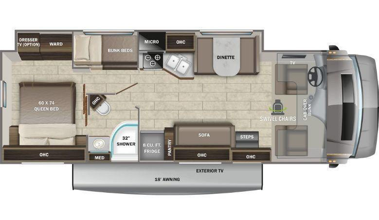 Entegra Odyssey 31F Class C Motorhome