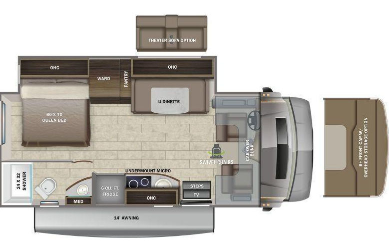 Entegra Qwest 24L Class C Motorhome