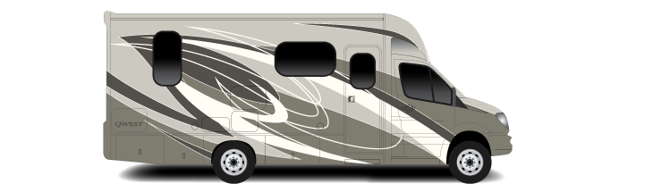 Entegra Qwest Serenity Class C Motorhome