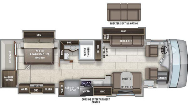 Entegra Reatta 37K Class A Motorhome