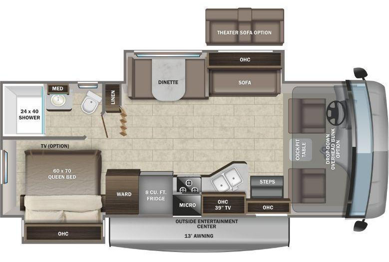 Entegra Vision 26X Class A Motorhome