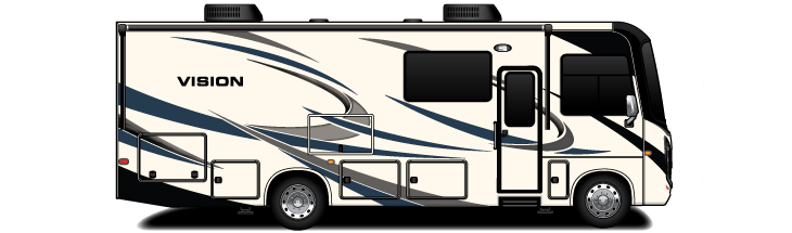 Entegra Vision Standard Graphic Class A Motorhome